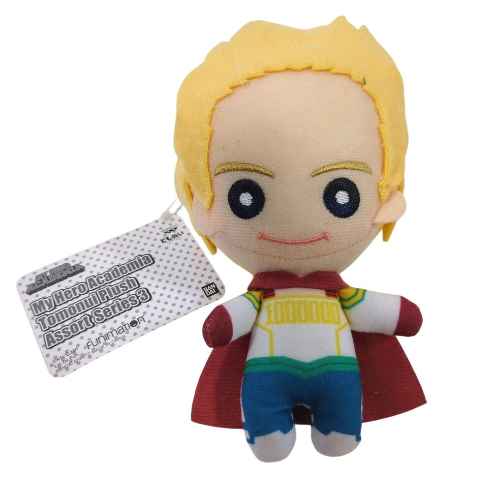 My Hero Academia 6.5" Tomonui Mirio Togata Plush Keychain Bandai NWT Lemillion